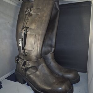 Stylish Black Combat Boots for Women